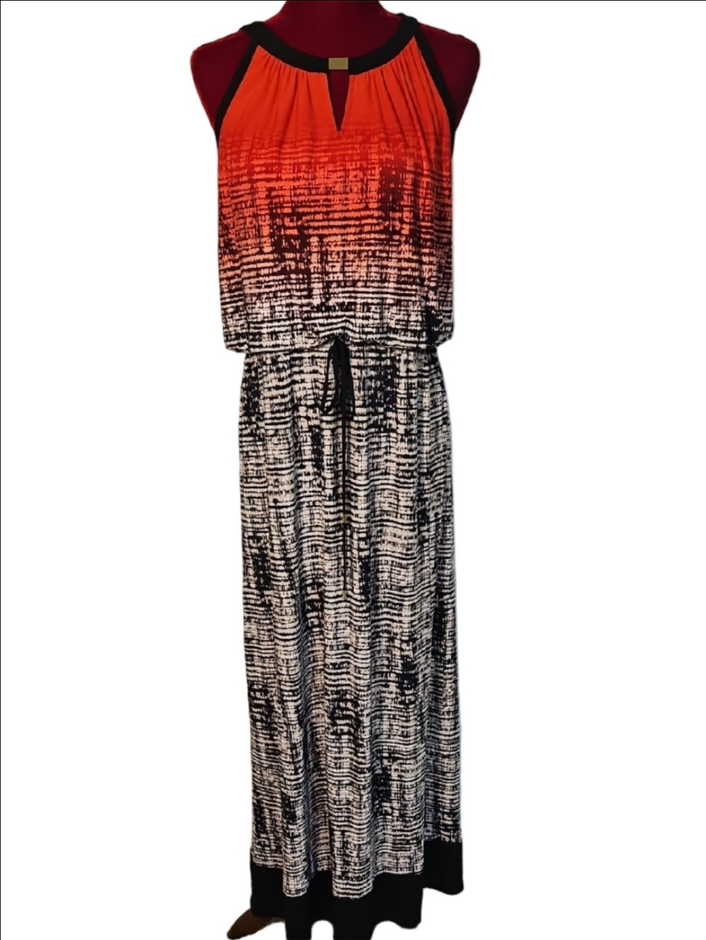 Calvin Klein Sleeveless Maxi Dress Size Large